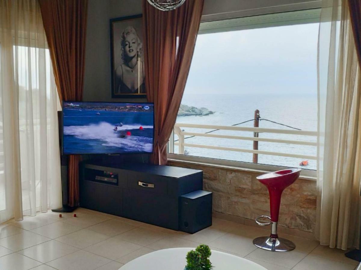Luxury Seaside House In Mades Heraklion 阿齐亚·佩拉加 外观 照片